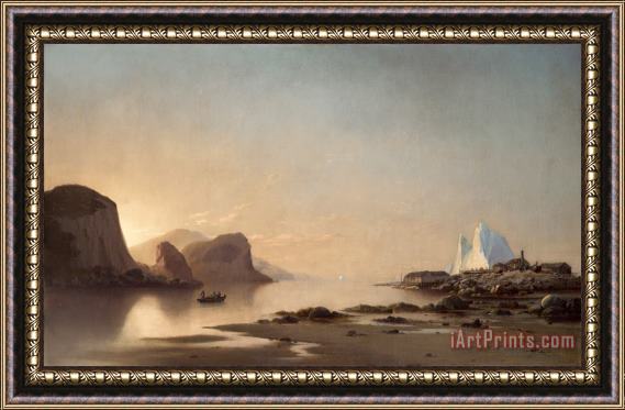William Bradford Coast of Labrador, 1868 Framed Painting