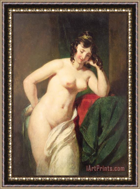 William Etty Nude Framed Painting