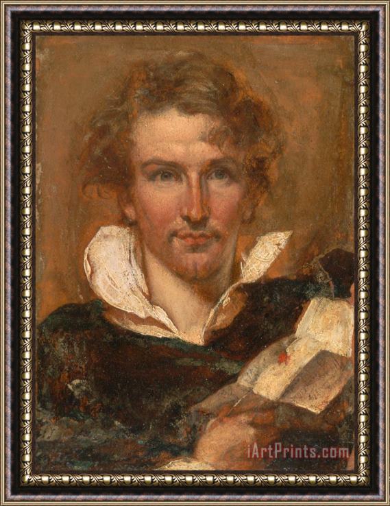 William Etty Self Portrait Framed Painting