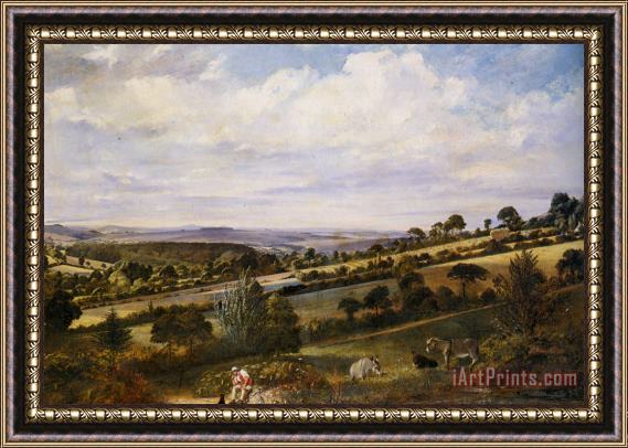 William Frederick Witherington A Rest in a Fertile Valley Framed Print