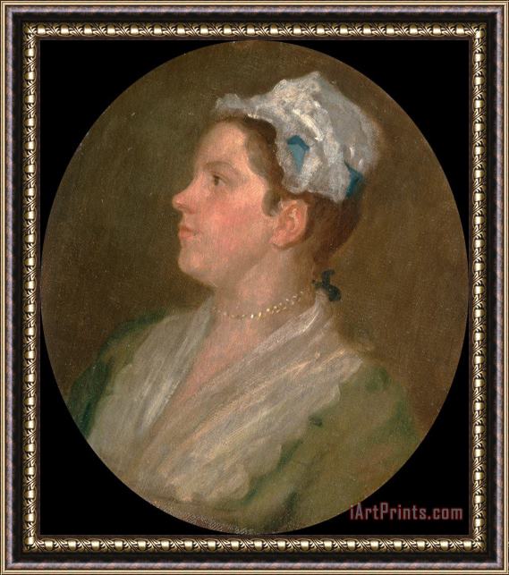 William Hogarth Ann Hogarth Framed Painting