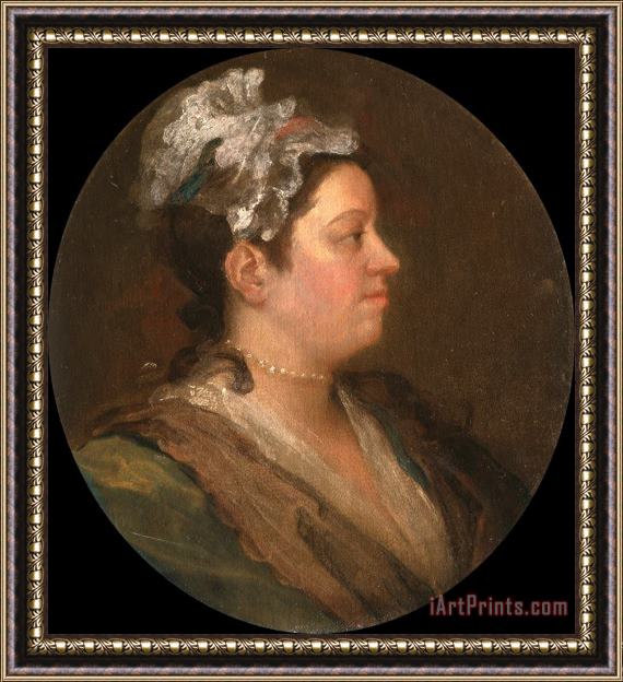 William Hogarth Mary Hogarth Framed Painting