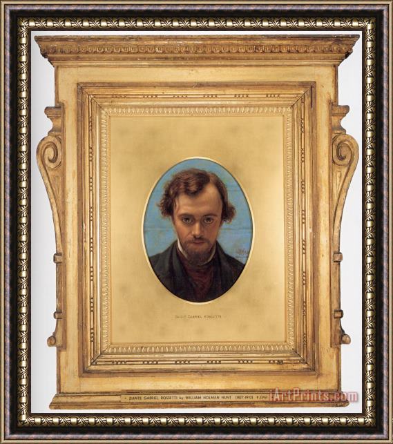 William Holman Hunt Dante Gabriel Rossetti Framed Painting