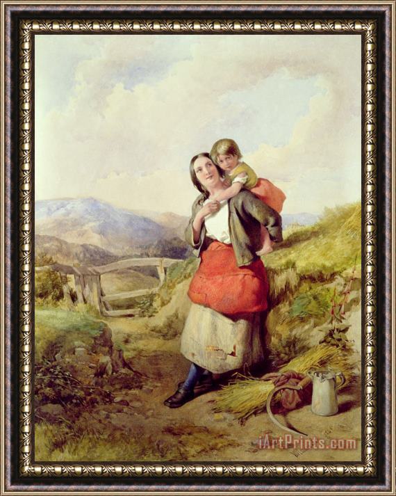 William Lee Going Home Framed Painting