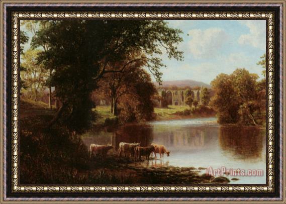 William Mellor Bolton Abbey Framed Painting