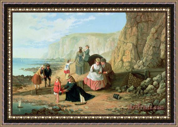 William Scott A Day at the Seaside Framed Print