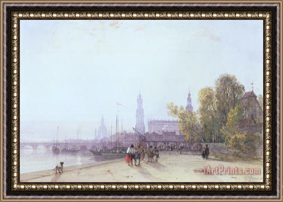 William Wyld Dresden Framed Painting