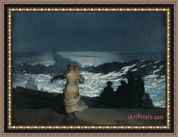 Winslow Homer Summer Night Framed Painting