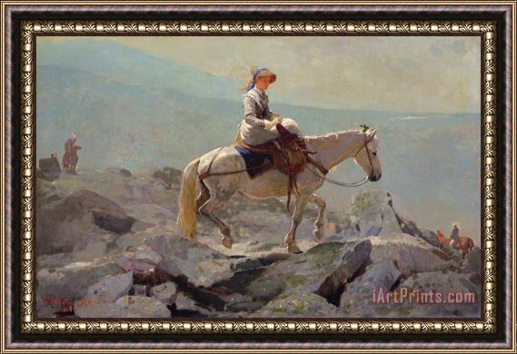 Winslow Homer The Bridal Path Framed Painting