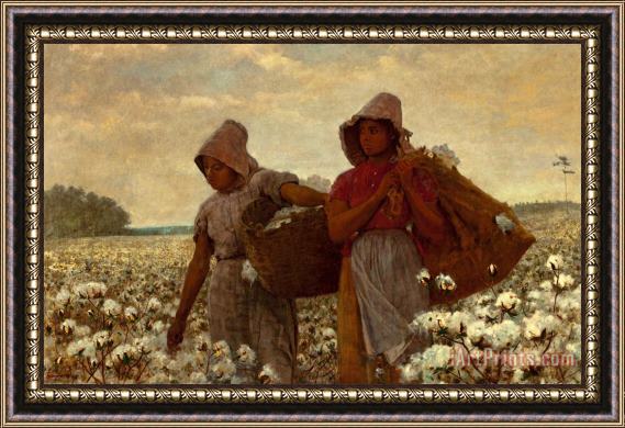 Winslow Homer The Cotton Pickers Framed Print