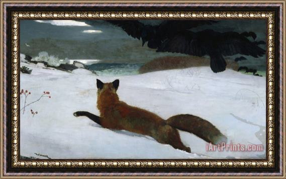 Winslow Homer The Fox Hunt Framed Painting