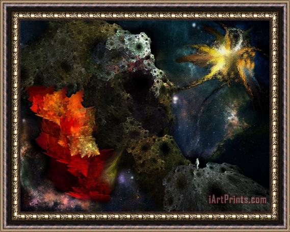 Xianadu Artifacts Lost in space Framed Painting