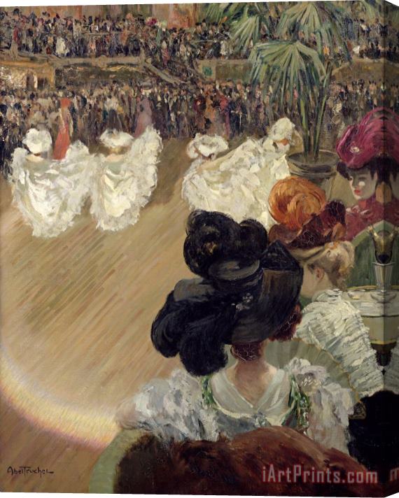 Abel-Truchet Quadrille at the Bal Tabarin Stretched Canvas Print / Canvas Art