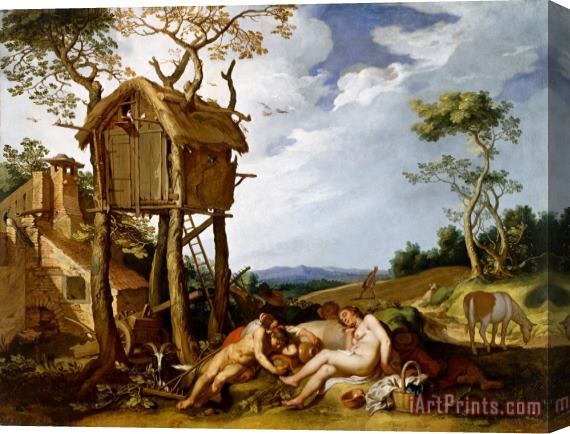Abraham Bloemaert Parable of The Wheat And The Tares Stretched Canvas Painting / Canvas Art