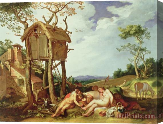 Abraham Bloemaert The Parable of the Wheat and the Tares Stretched Canvas Painting / Canvas Art