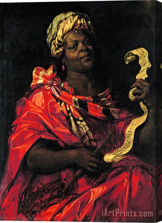 Abraham Janssens I The Sibyl Agrippina Stretched Canvas Print / Canvas Art