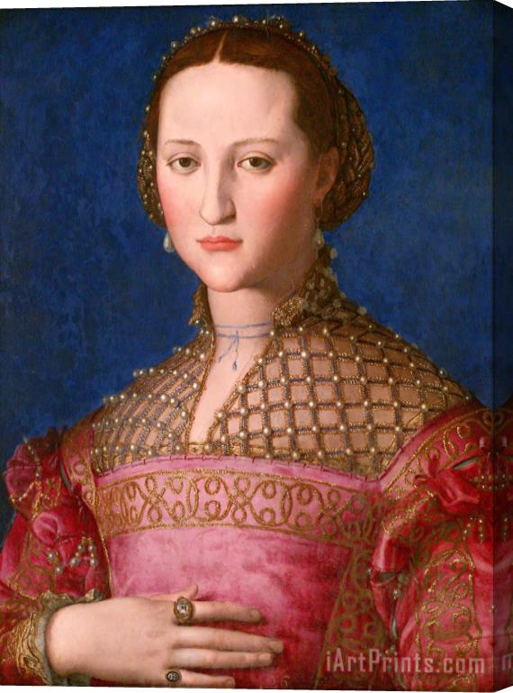 Agnolo Bronzino Eleonora Da Toledo (1519 74) Stretched Canvas Painting / Canvas Art