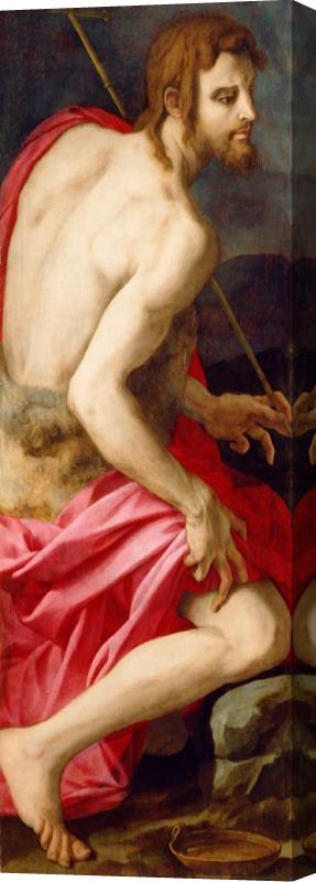Agnolo Bronzino St. John The Baptist Stretched Canvas Painting / Canvas Art