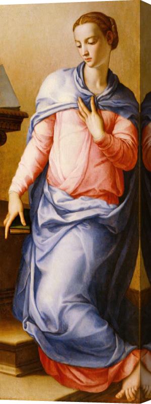 Agnolo Bronzino Virgin of The Annunciation Stretched Canvas Painting / Canvas Art