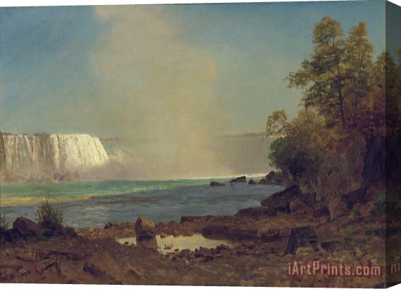 Albert Bierstadt Niagara Falls Stretched Canvas Print / Canvas Art