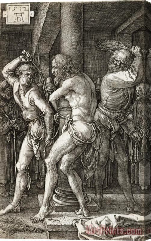 Albrecht Durer The Flagellation Stretched Canvas Print / Canvas Art