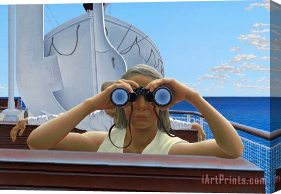 Alex Colville To Prince Edward Island Stretched Canvas Print / Canvas Art