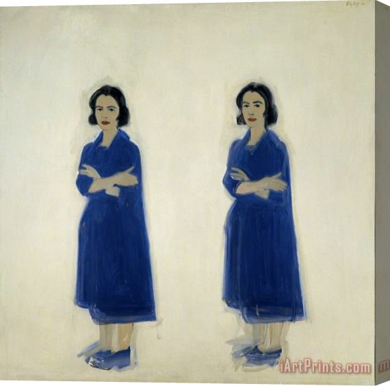 Alex Katz Ada Ada, 1959 Stretched Canvas Print / Canvas Art