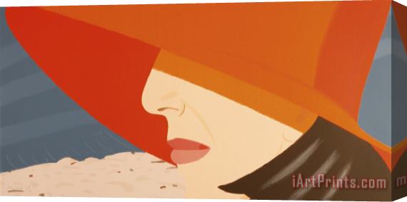 Alex Katz Alex And Ada, The 1960s to The 1980s Stretched Canvas Print / Canvas Art