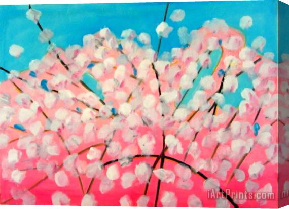 Alex Katz Cherry Blossoms, 2012 Stretched Canvas Print / Canvas Art
