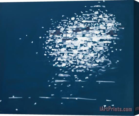 Alex Katz Fishing Boats, 2001 Stretched Canvas Print / Canvas Art