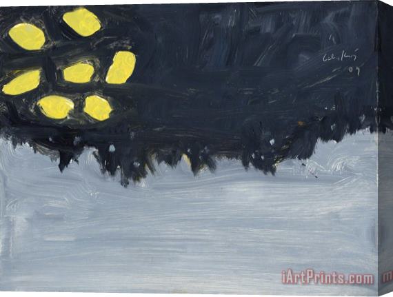 Alex Katz Homage to Monet, 2009 Stretched Canvas Painting / Canvas Art