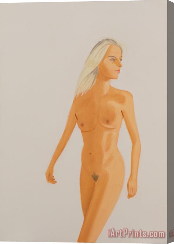 Alex Katz Nude 1, 2009 Stretched Canvas Painting / Canvas Art