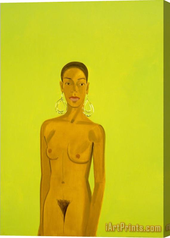 Alex Katz Nude, 2005 Stretched Canvas Painting / Canvas Art