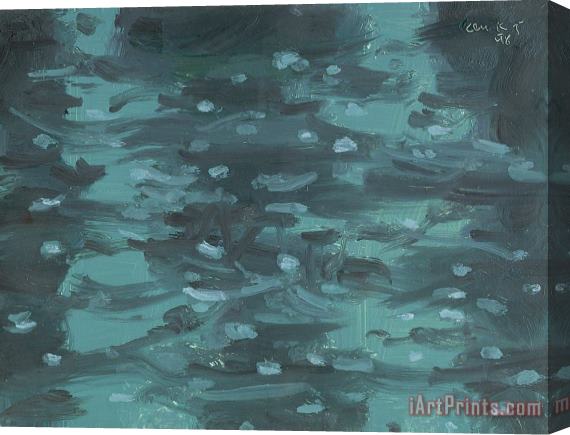 Alex Katz Piers, 1996 Stretched Canvas Print / Canvas Art