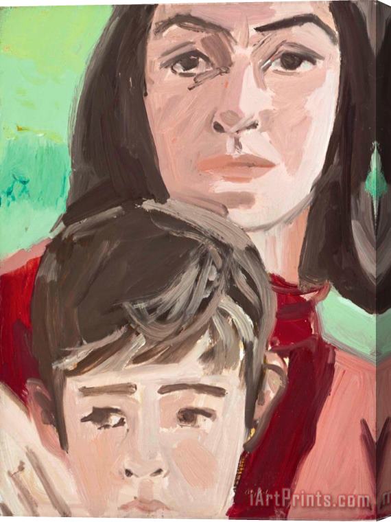 Alex Katz Study for Ada And Vincent, 1967 Stretched Canvas Painting / Canvas Art