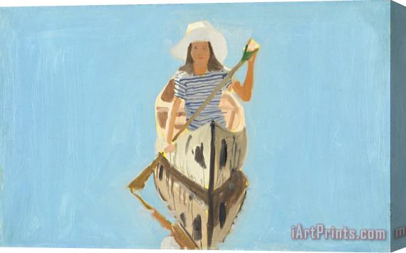Alex Katz Study for Good Afternoon I Stretched Canvas Painting / Canvas Art