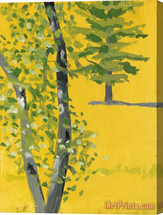 Alex Katz Trees, 1962 Stretched Canvas Painting / Canvas Art