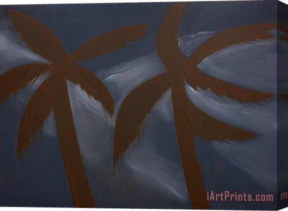 Alex Katz West Palm Beach Stretched Canvas Print / Canvas Art