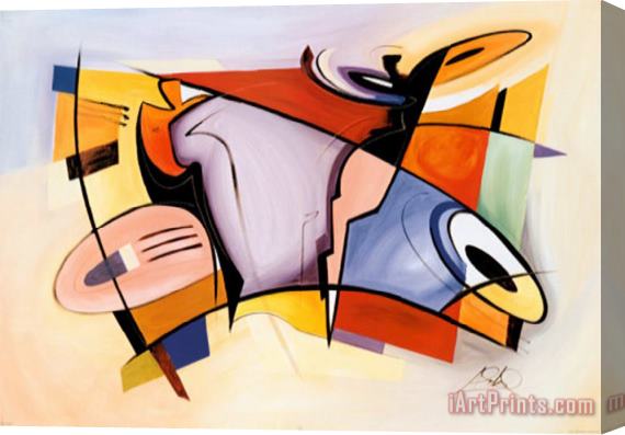 alfred gockel Celebration Stretched Canvas Painting / Canvas Art