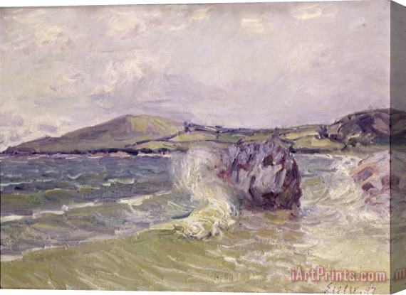 Alfred Sisley Ladys Cove Wales 1897 Stretched Canvas Painting / Canvas Art