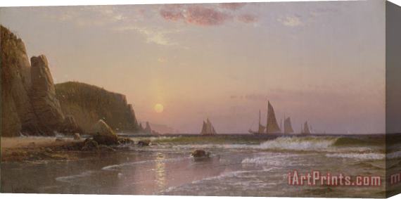 Alfred Thompson Bricher Morning at Grand Manan Stretched Canvas Painting / Canvas Art
