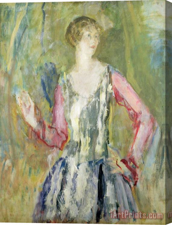 Ambrose McEvoy Miss Nancy Cunard Stretched Canvas Print / Canvas Art