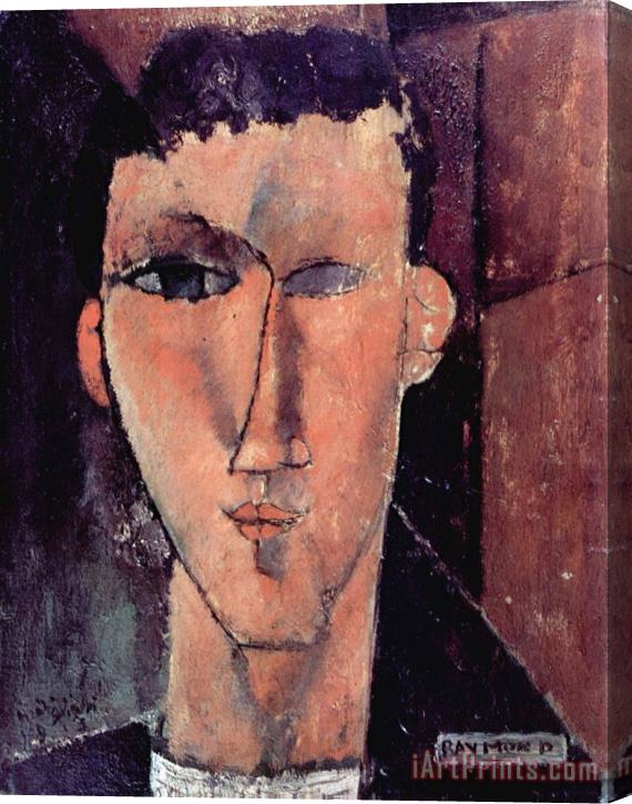 Amedeo Modigliani Portrait of Raymond, 1915 Stretched Canvas Print / Canvas Art