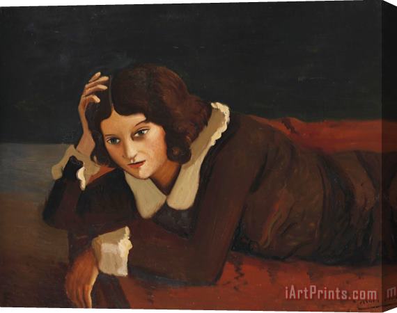 Andre Derain Portrait De Rita Van Leer Stretched Canvas Painting / Canvas Art