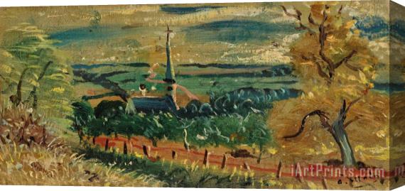 Andre Derain Vue De Donnemarie En Montois, 1942 Stretched Canvas Print / Canvas Art