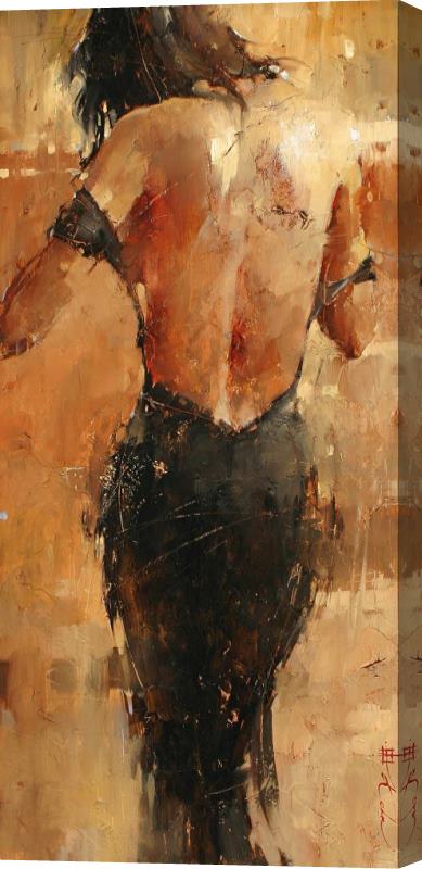 Andre Kohn Cocktail Dress (series #33) Stretched Canvas Print / Canvas Art