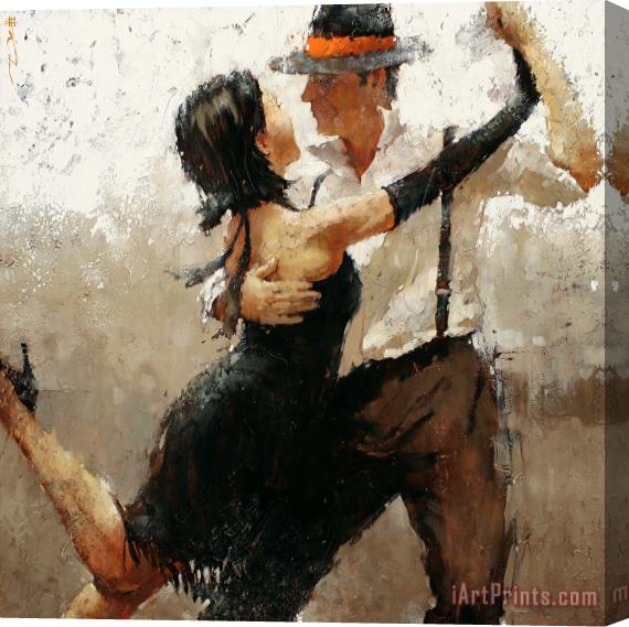 Andre Kohn In The Hands of Passion Stretched Canvas Print / Canvas Art