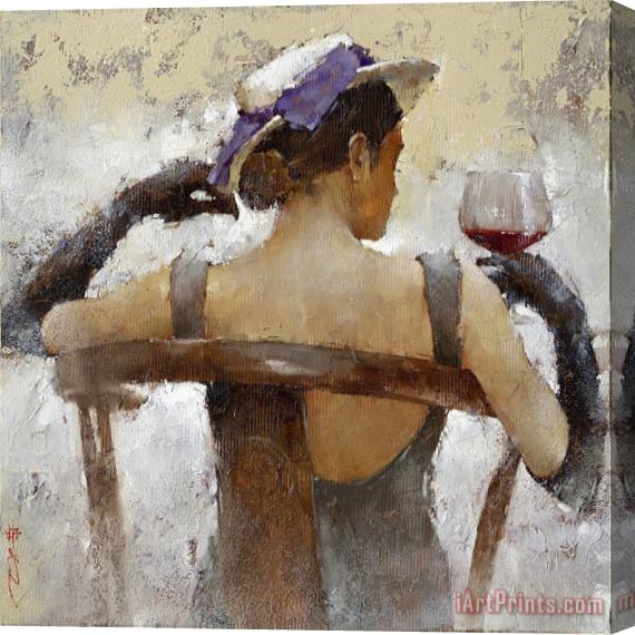 Andre Kohn Rhapsody on The Theme of 1986 Chateau Margaux Stretched Canvas Painting / Canvas Art