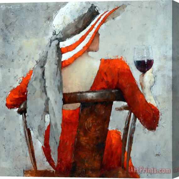 Andre Kohn Rhapsody on The Theme of Chateau Margaux 1982 Stretched Canvas Painting / Canvas Art