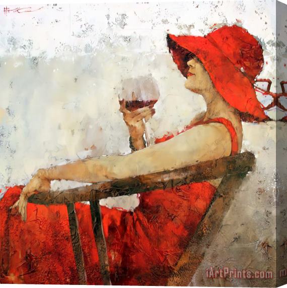 Andre Kohn Rhapsody on The Theme of Chateau Marguax, 2019 Stretched Canvas Painting / Canvas Art